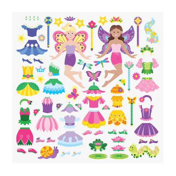 Fairy Puffy Sticker Play Set