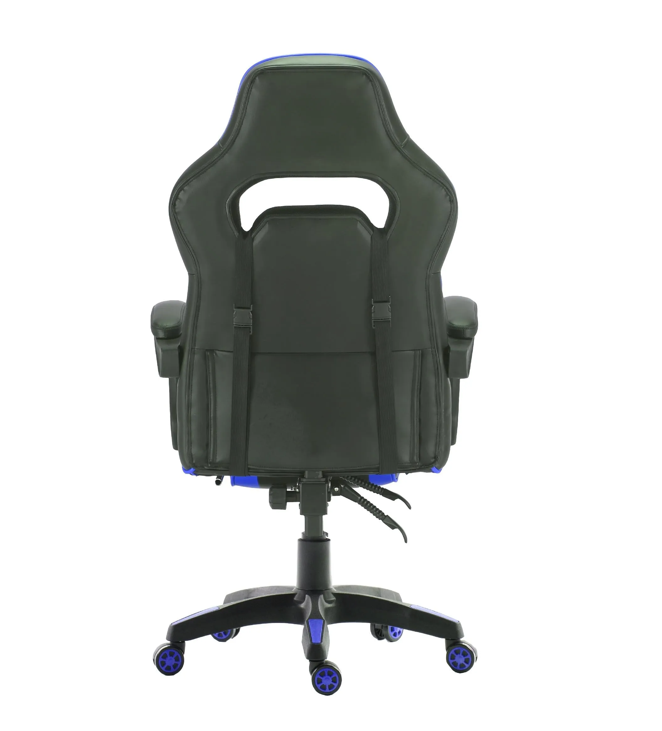 FOOTREST SERIES/ 055 GAMING CHAIR (BLACK & BLUE)