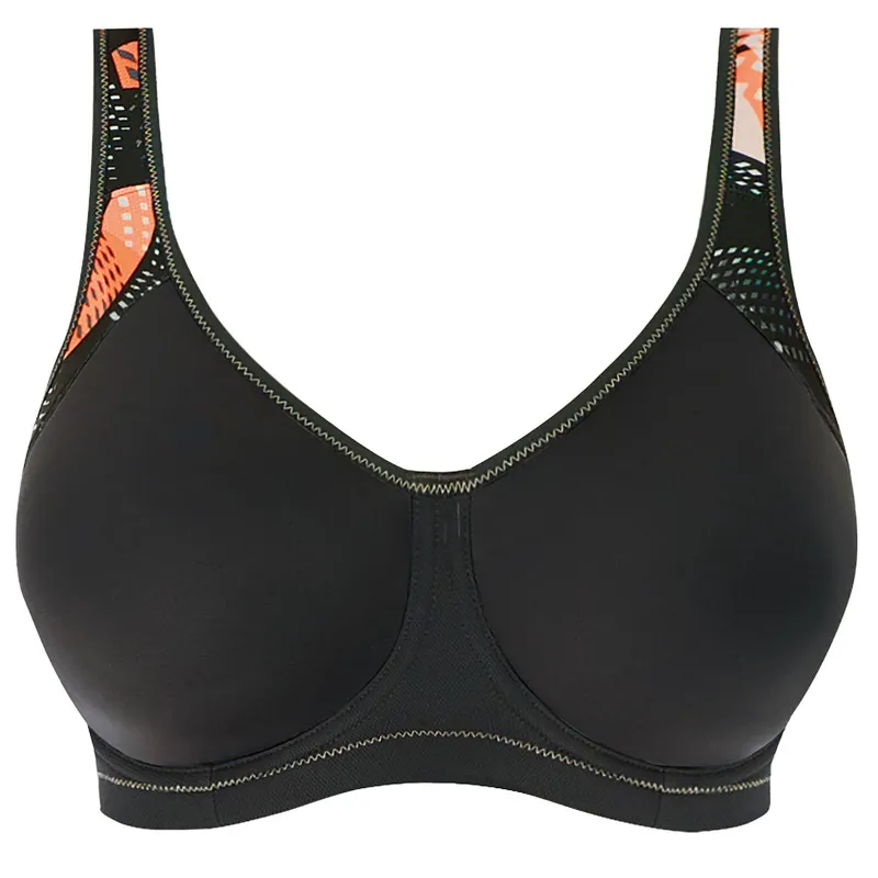 Freya Sonic Moulded Sports Bra Digital Vision Black