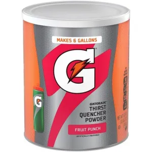 Gatorade Fruit Punch Thirst Quencher Sports Drink Mix Powder, 51 oz Canister