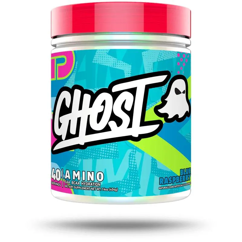 Ghost Amino Blue Raspberry 40SERV