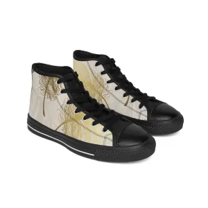 Golden Feathers - Inovax Women's Classic Sneakers