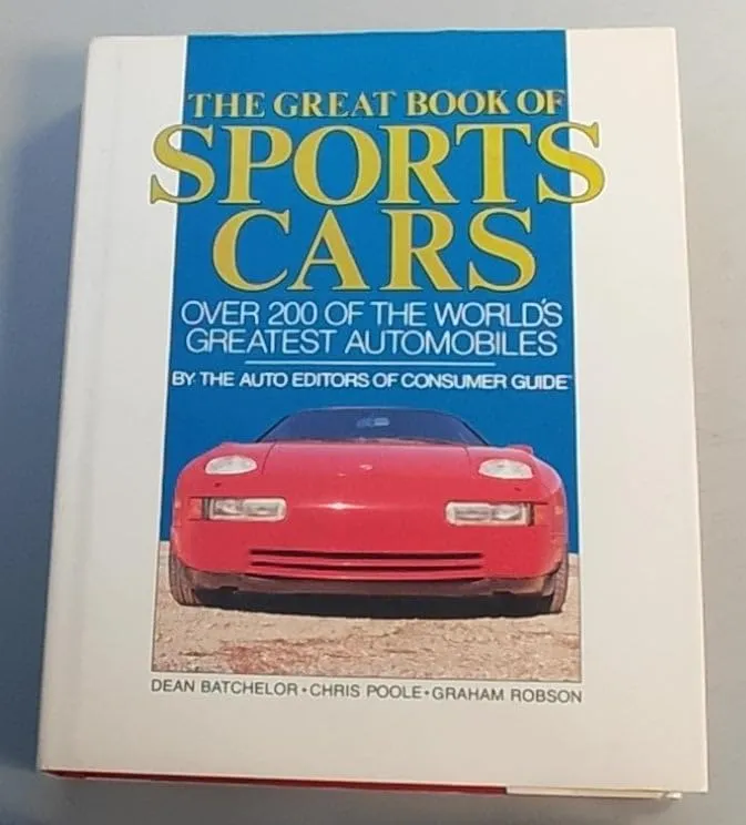 Great Book Of Sports Cars USED