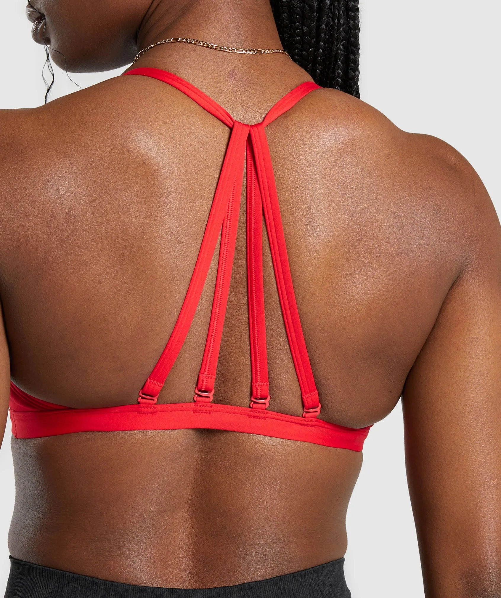 Gymshark Minimal Sports Bra - Jamz Red