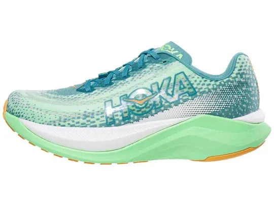 Hoka | Mach X | Men's | Ocean Mist/Lime Glow