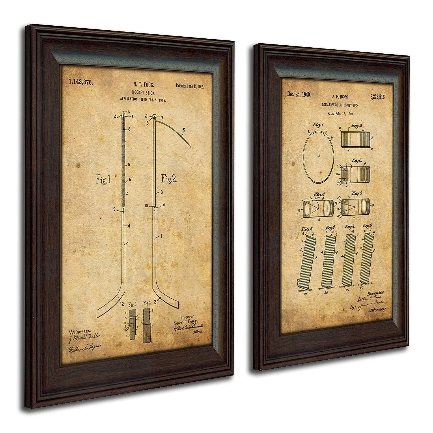 Ice Hockey - Patent Art Sets