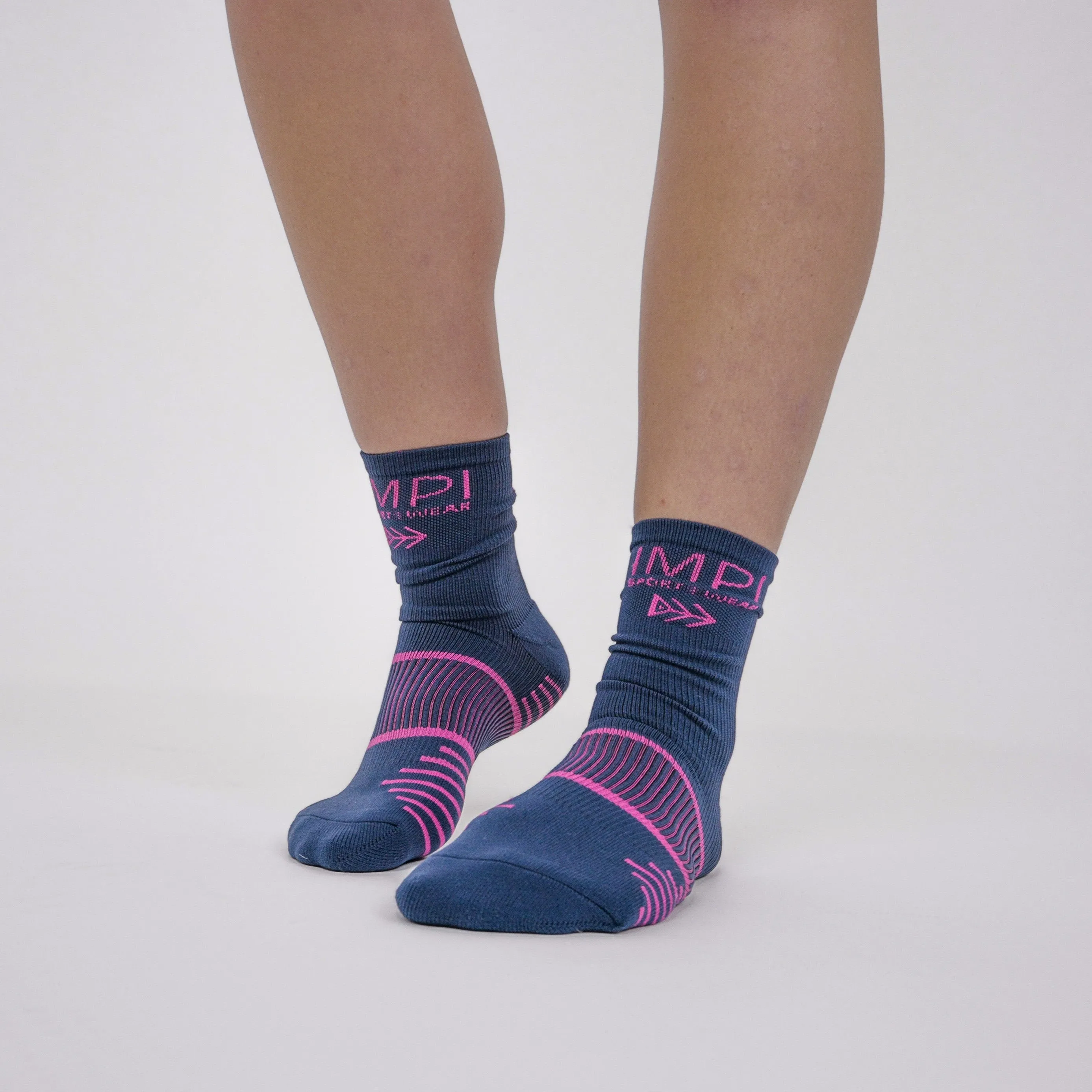 IMPI Socks - Navy/Cerise