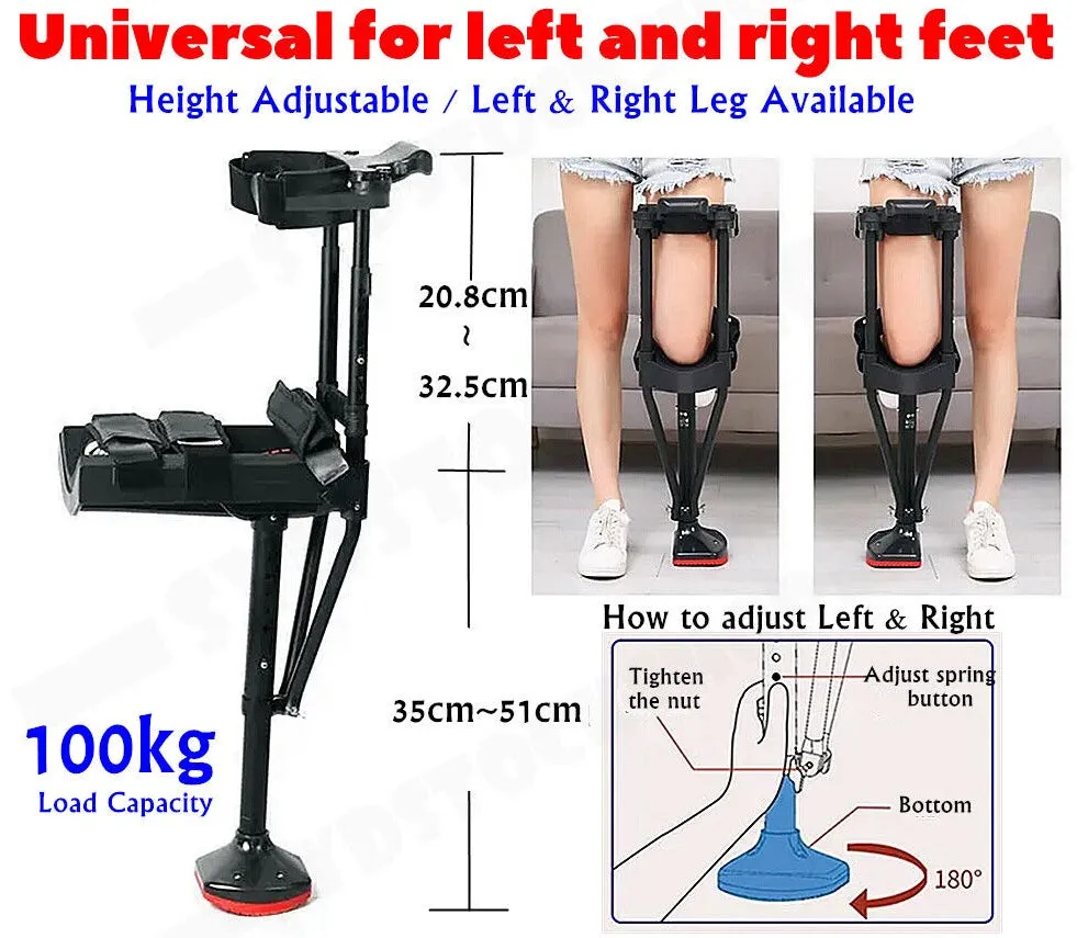 Knee Walker Hands Free Crutch Mobility Knee Scooter