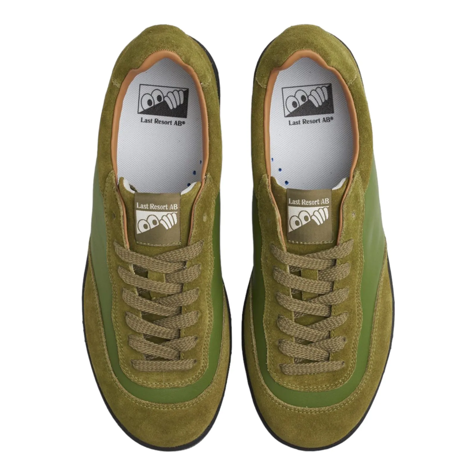 LAST RESORT CM001 SUEDE/LEATHER LO (CEDAR GREEN/BLACK)