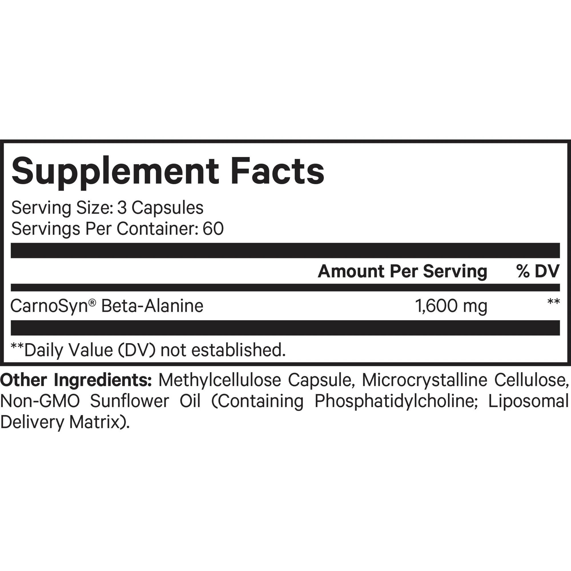 Liposomal Beta-Alanine 