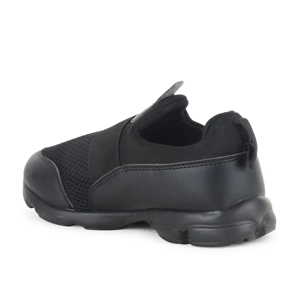 Lucy & Luke by Liberty Kids KSN-51 Black Casual Non Lacing Shoes