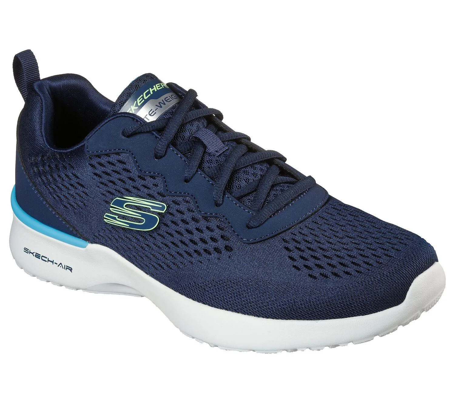 Men's Wide Fit Skechers 232291 Air Dynamight Tuned Up Walking Sneakers