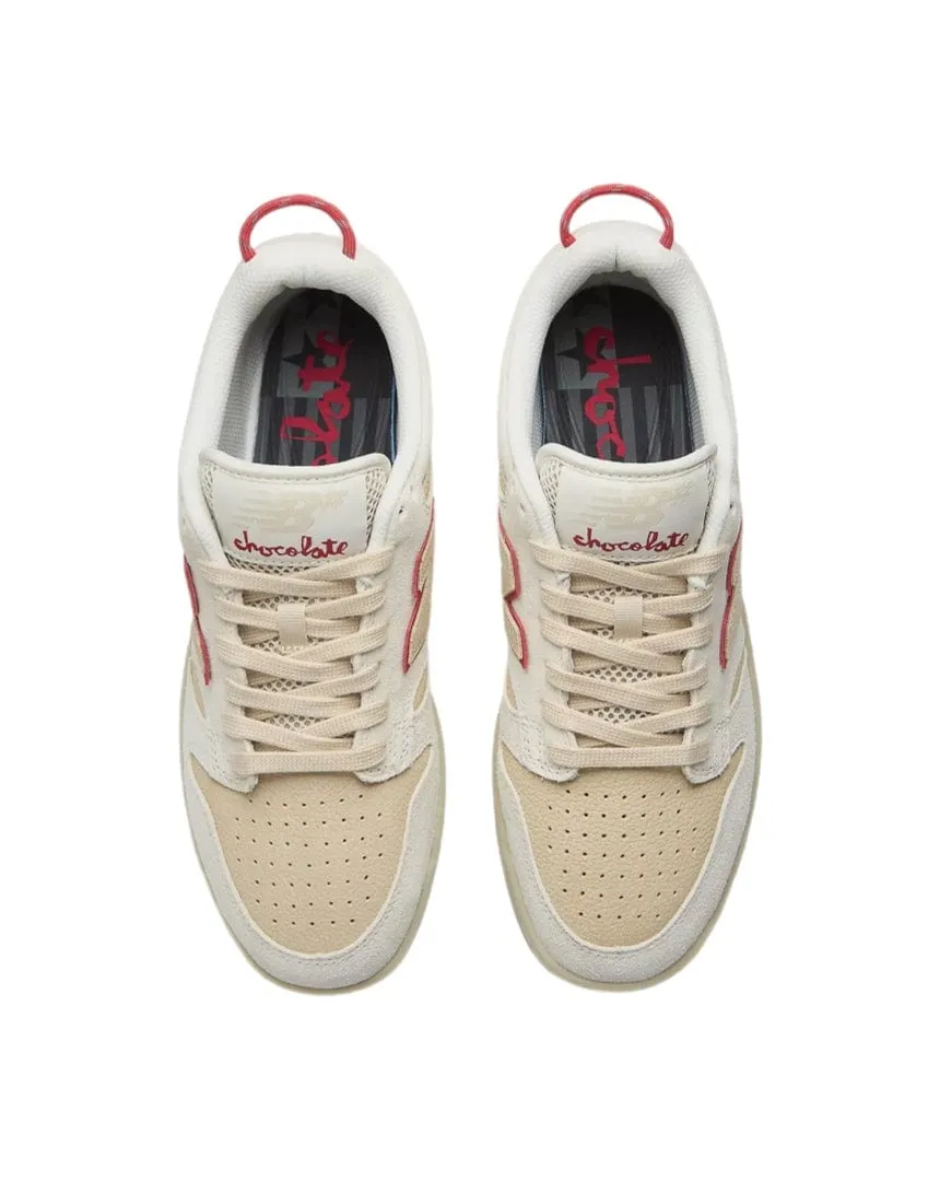 New Balance Numeric x Chocolate 480 - White / Red