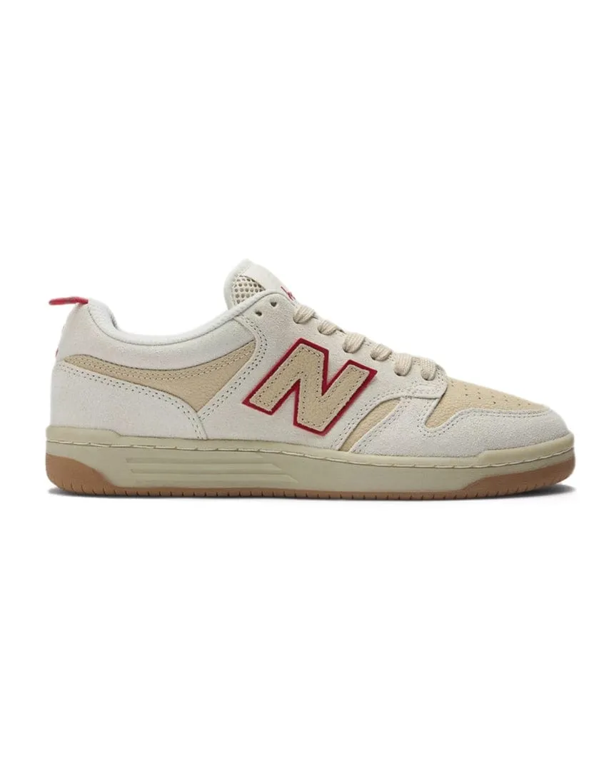 New Balance Numeric x Chocolate 480 - White / Red