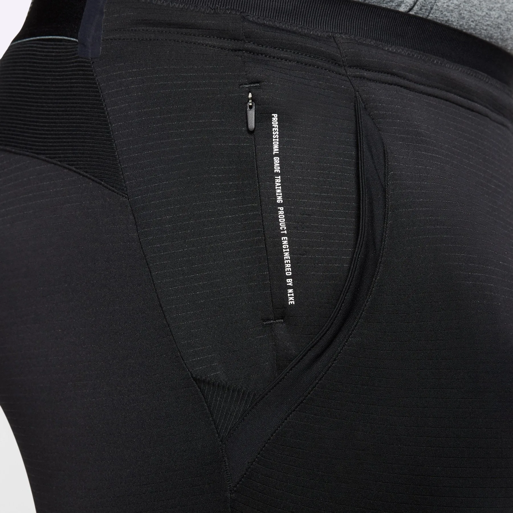 Nike Pro - Men's Training Pants - BLACK/BLACK