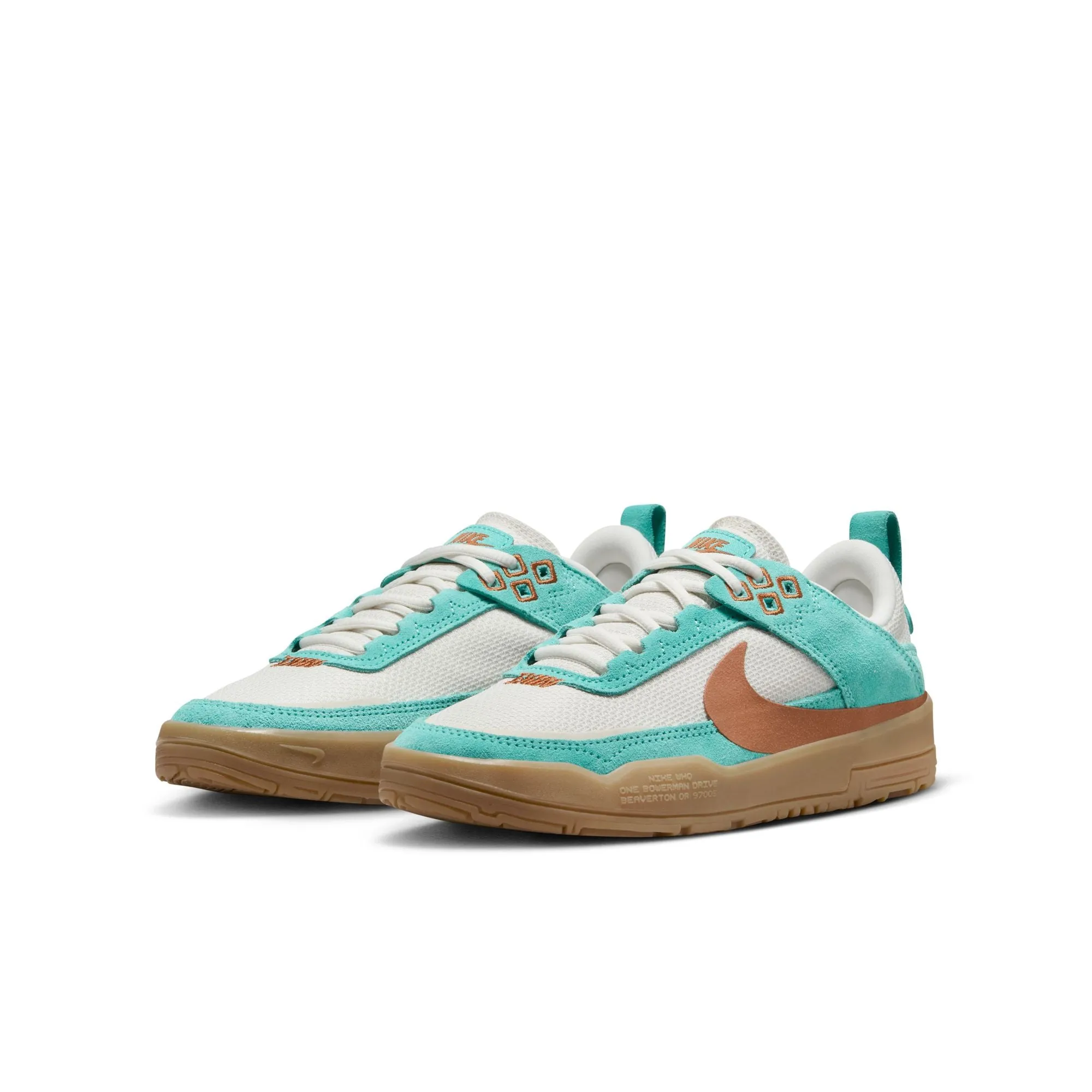 Nike SB Day One (GS) Kids Frost Green/Dark Russet