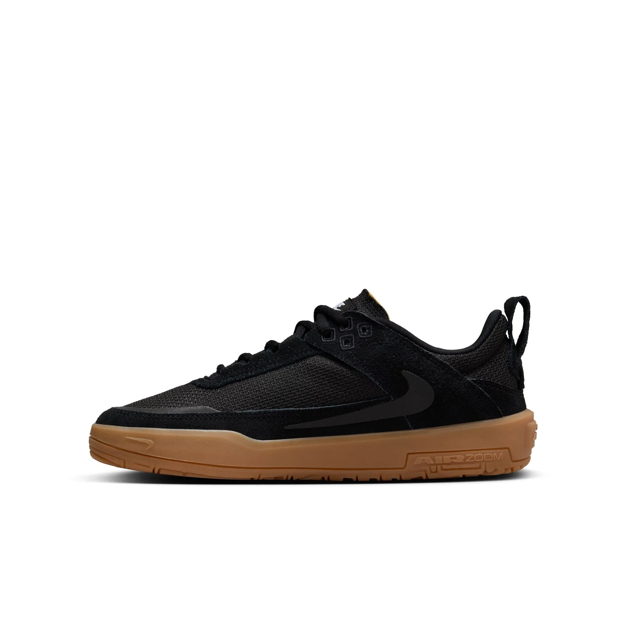 Nike SB Day One Kids Skate Shoe Black/Gum/Light Brown