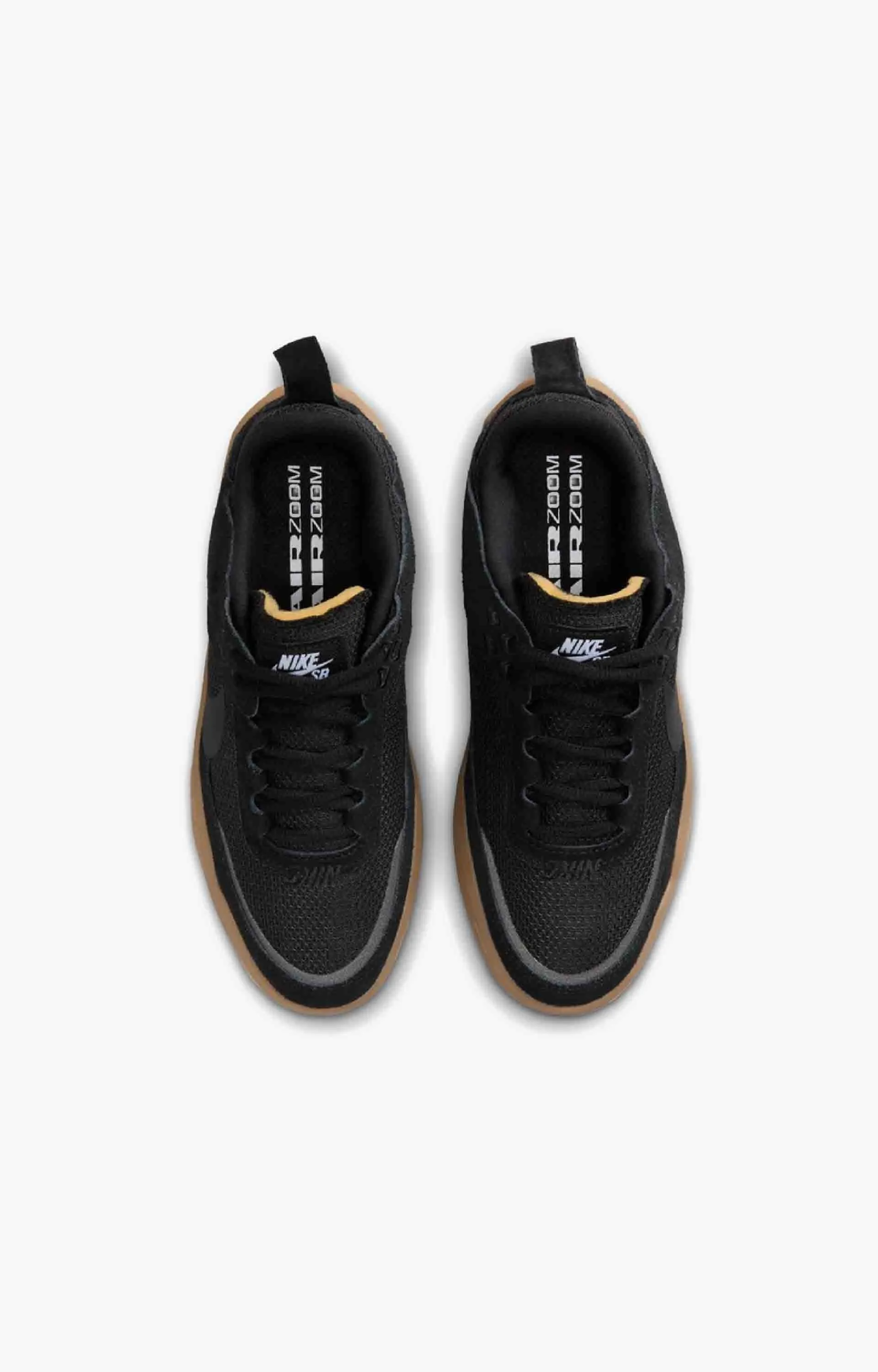 Nike SB Day One Youth Skate Shoe Black | Gum