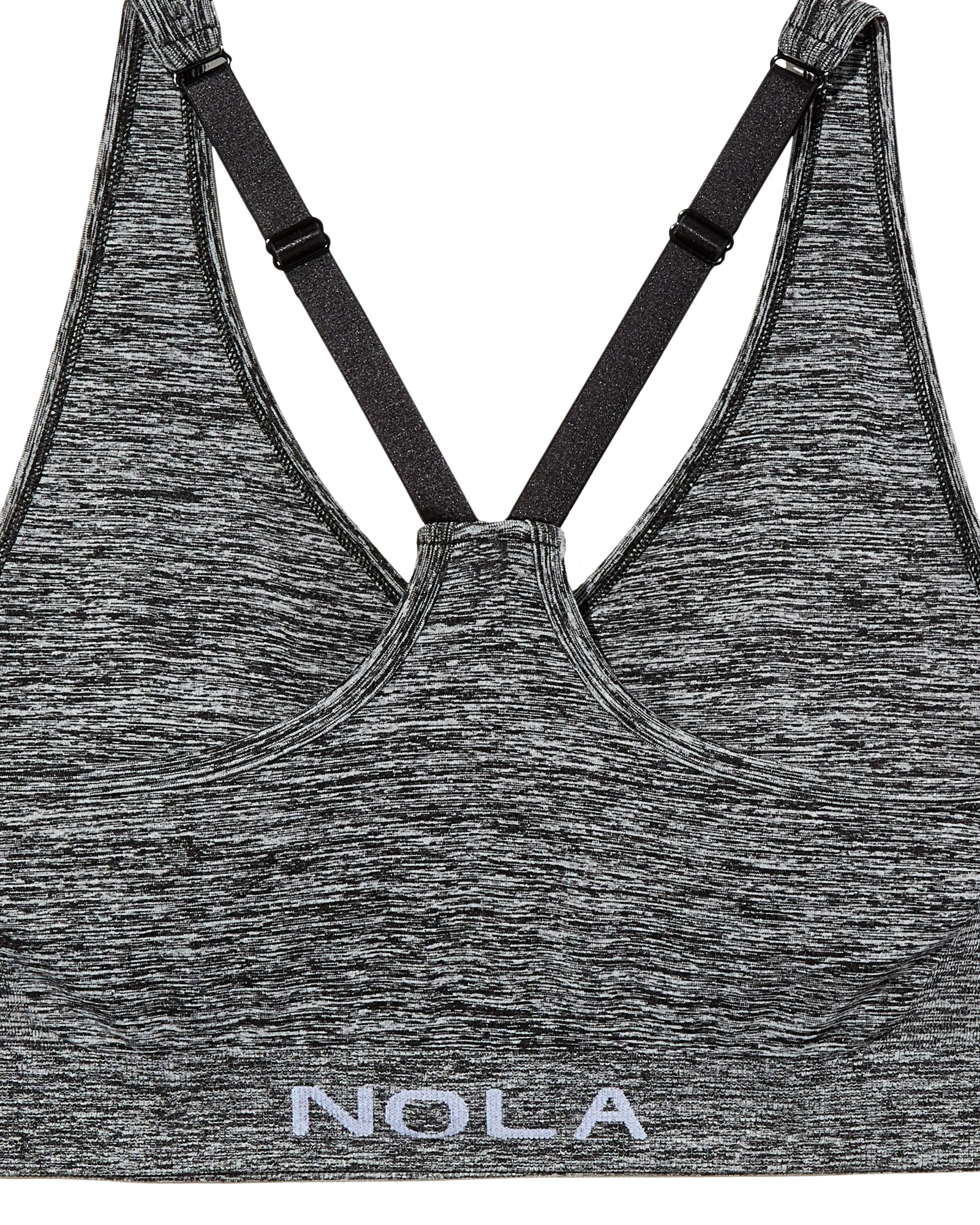 Nile Sports Bra | Charcoal Grey