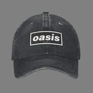 Oasis Baseball Cap | Britpop Icon Merch by Gothic Outlaws