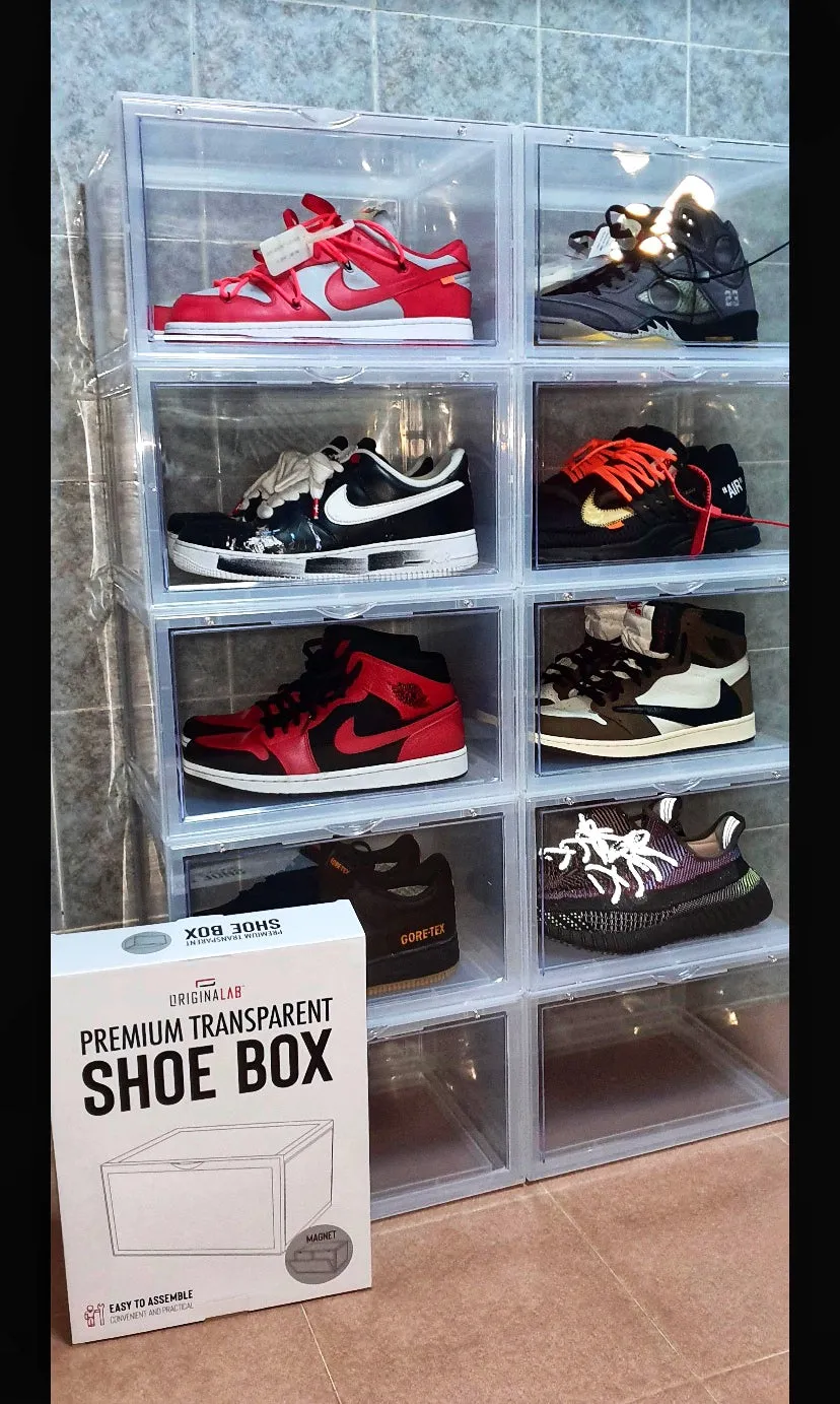 ORIGINALAB Premium Side Display Shoe Box Clear