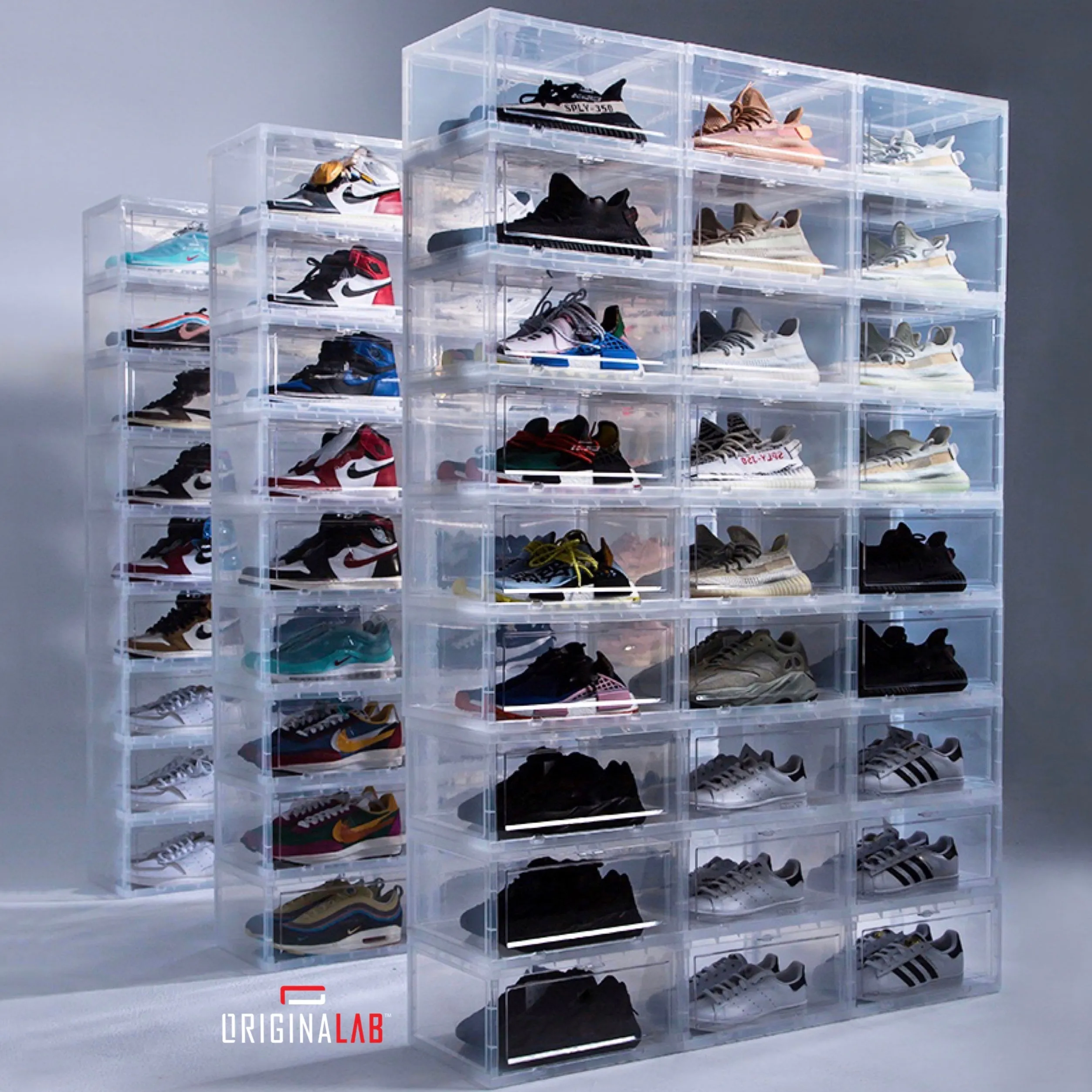 ORIGINALAB Premium Side Display Shoe Box Clear