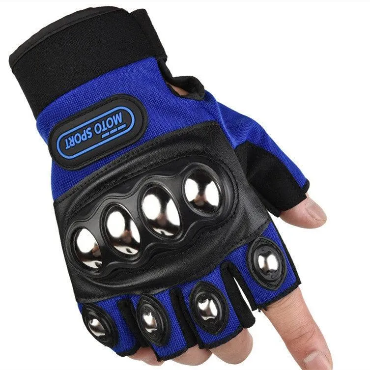 Outdoor Sports Breathable Non-slip Long Finger Half Finger Touch Screen Riding Gloves