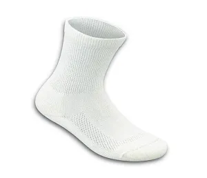 Padded Sole Sock-White (3 Pairs)