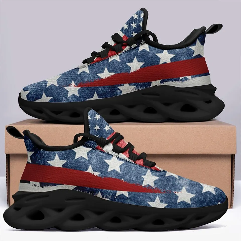 Personalized company gifts, Personalized Corporate Gifts MaxSoul-B03008 Custom Max Soul American Flag, USA Flag Sneakers Max Soul, Shoes, Printed Shoes