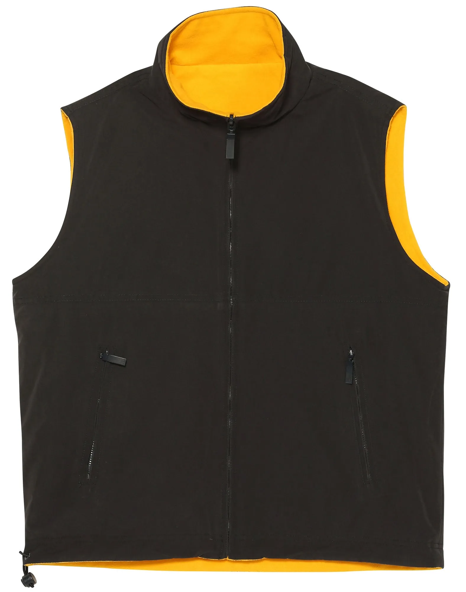 [PF04A] Unisex Reversible Polar Fleece Vest