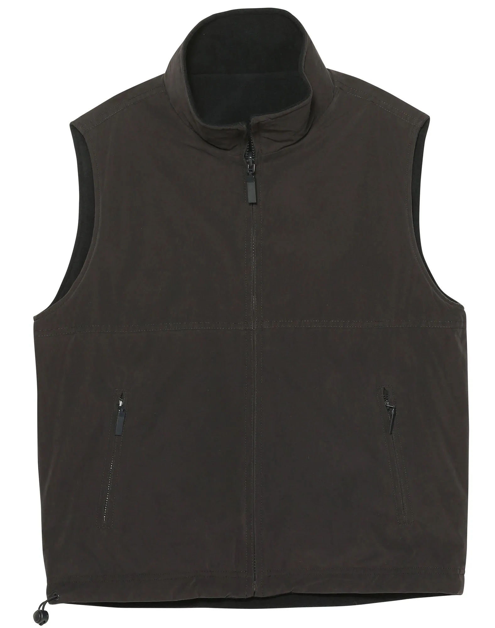 [PF04A] Unisex Reversible Polar Fleece Vest