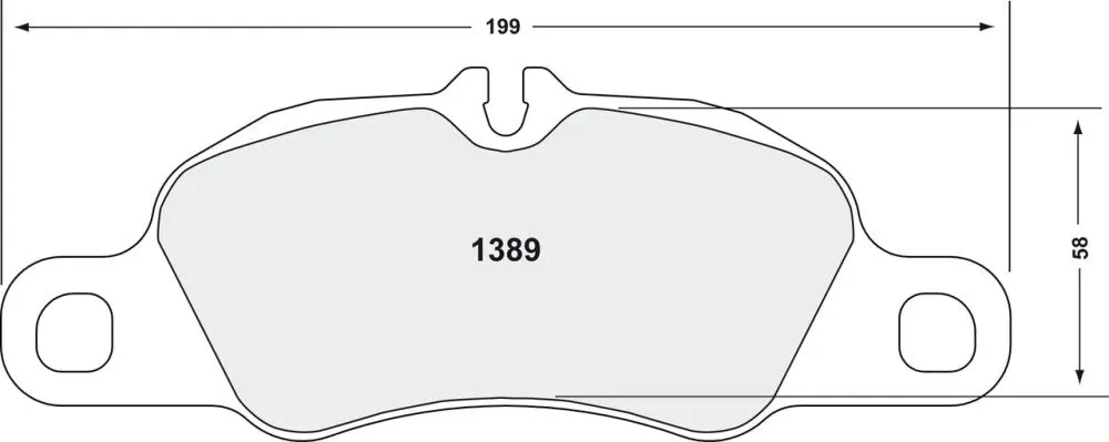 PFC Brake Pads 1389.08.17.44 FRONT