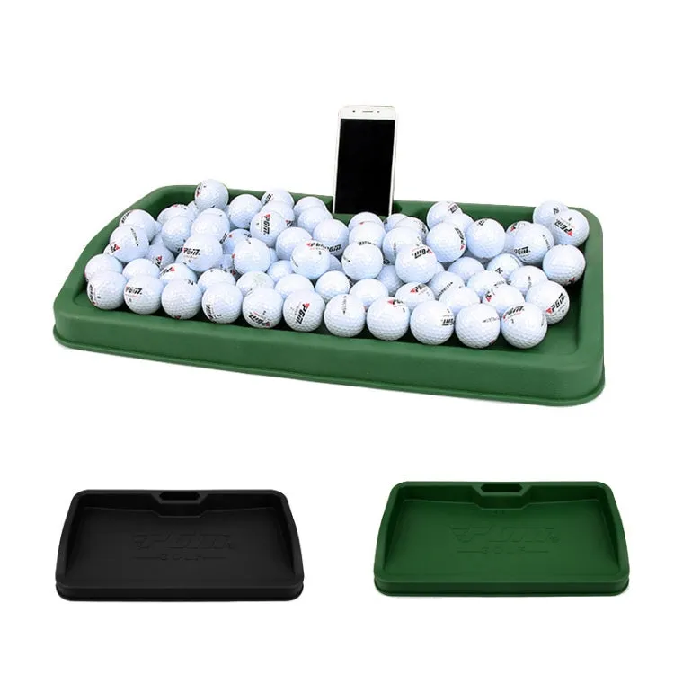 PGM Golf Service Box with Phone Stand, Capacity: about 100 Balls(Color:Green Size:PGM Pattern)