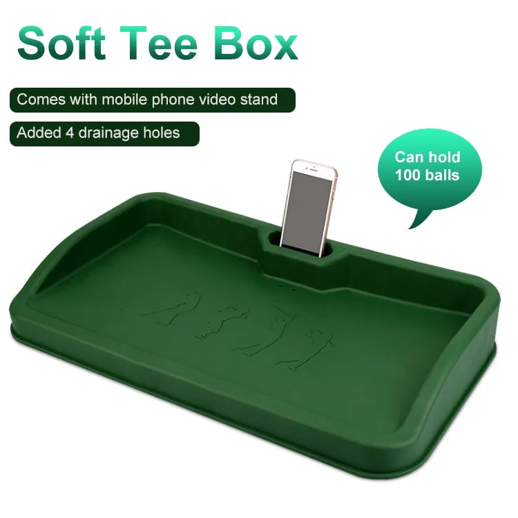 PGM Golf Service Box with Phone Stand, Capacity: about 100 Balls(Color:Green Size:PGM Pattern)