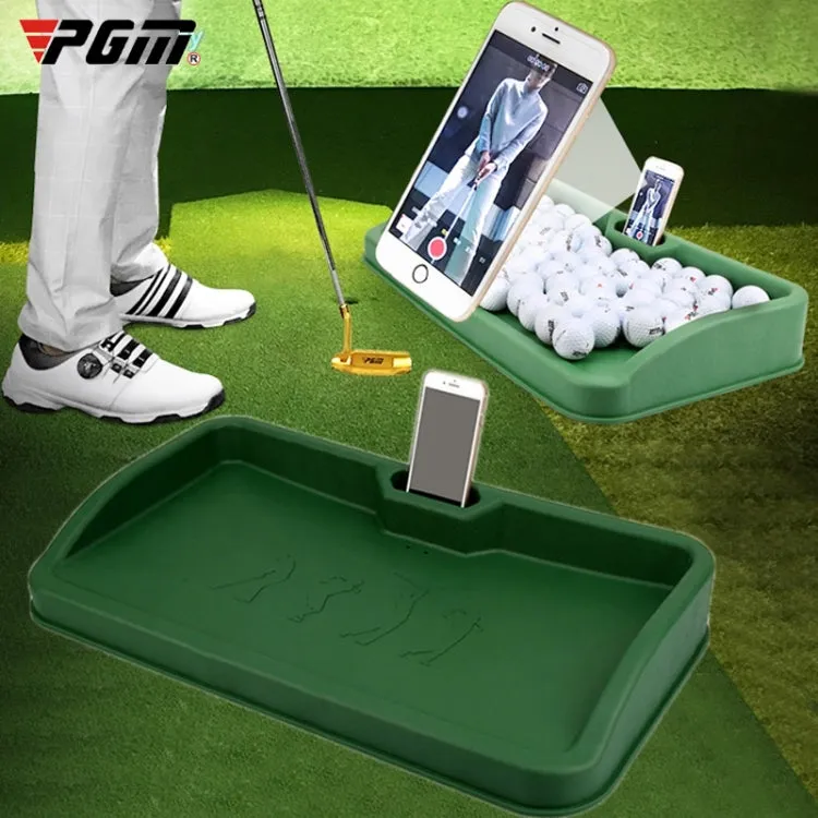 PGM Golf Service Box with Phone Stand, Capacity: about 100 Balls(Color:Green Size:PGM Pattern)