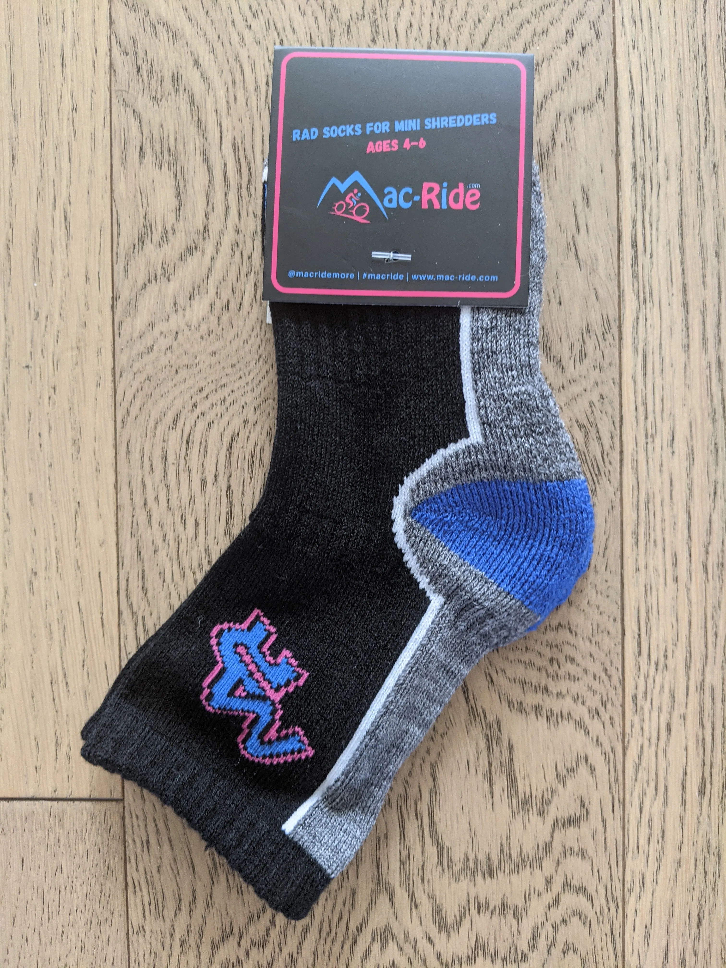 Rad Socks for Mini Shredders - Merino Wool