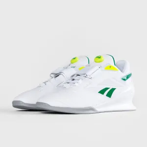 REEBOK - LEGACY LIFTER III - FTWR WHITE/GLEN GREEN/SOLAR ACID YELLOW