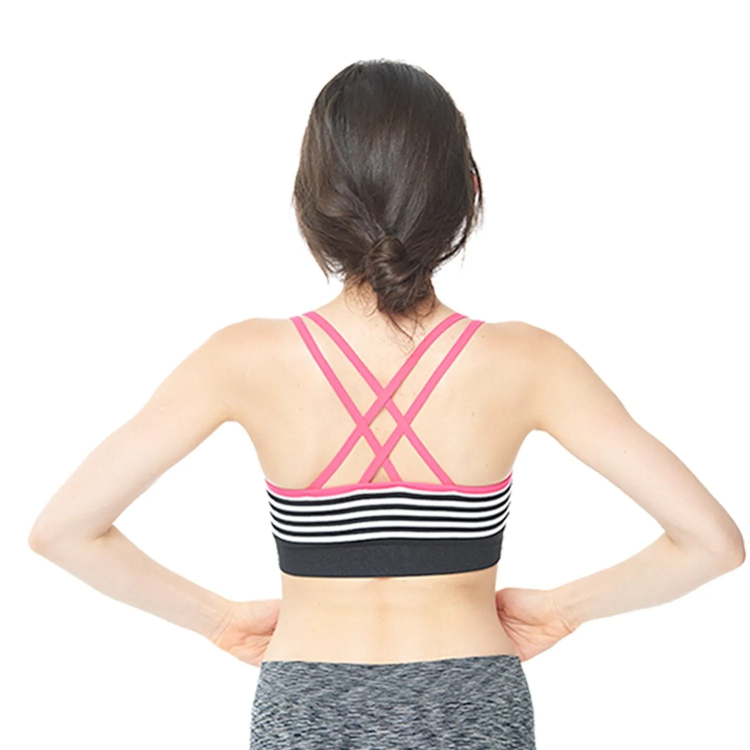 Sailor Stripe Sports Bra