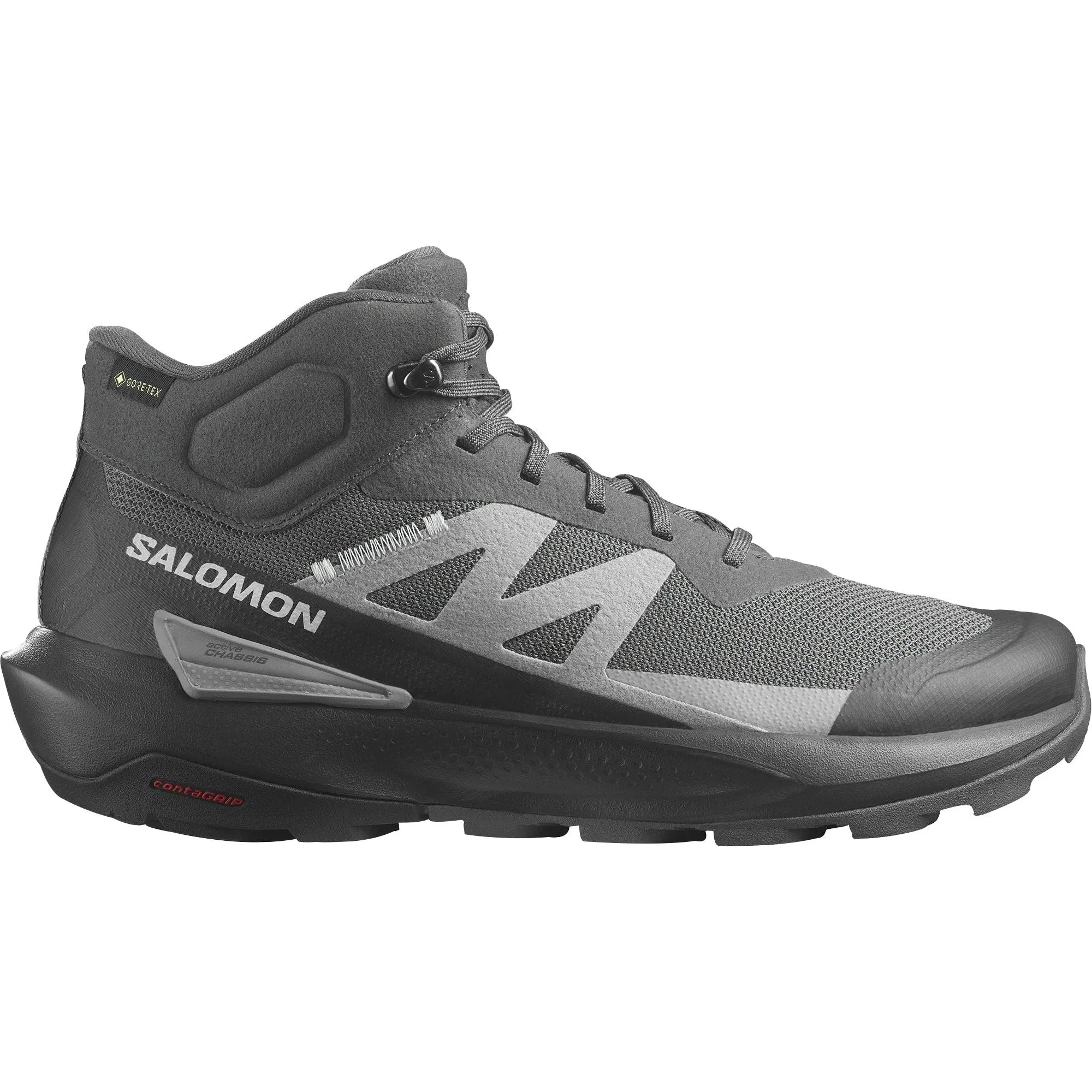 Salomon Elixir Activ Mid GORE-TEX Mens Walking Shoes - Grey