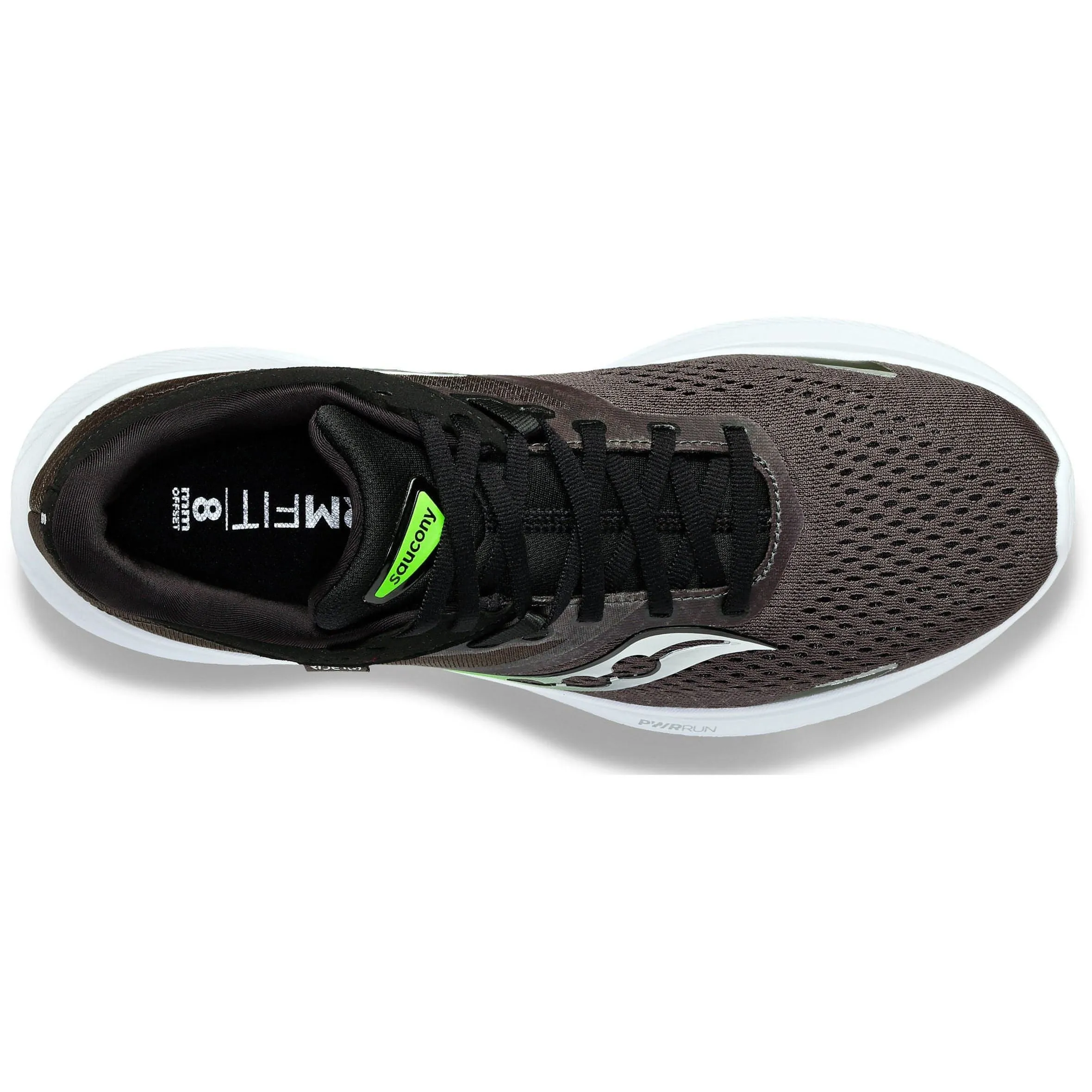 Saucony Ride 16 Mens Running Shoes - Black