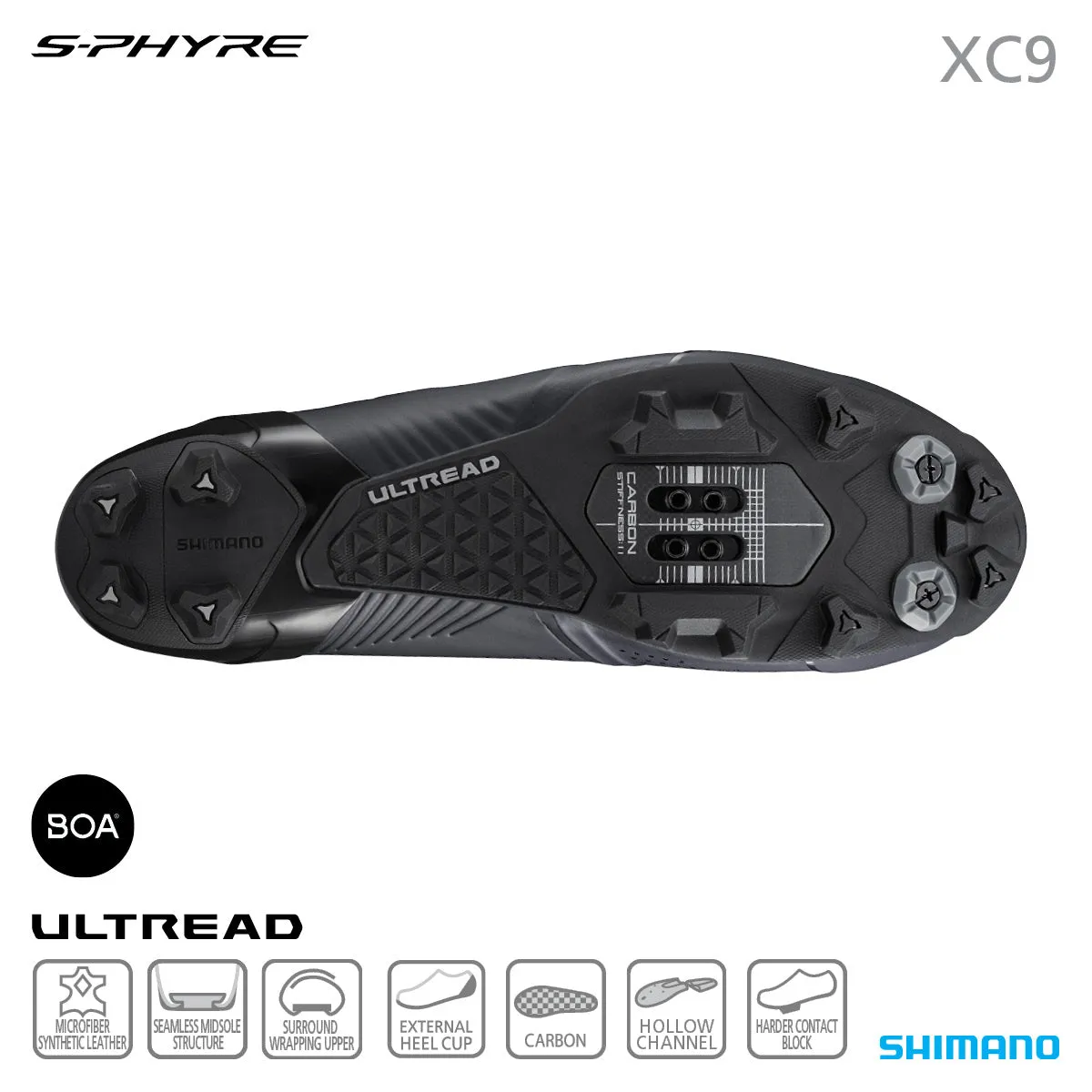 Shimano XC9 S-PHYRE MTB Shoe