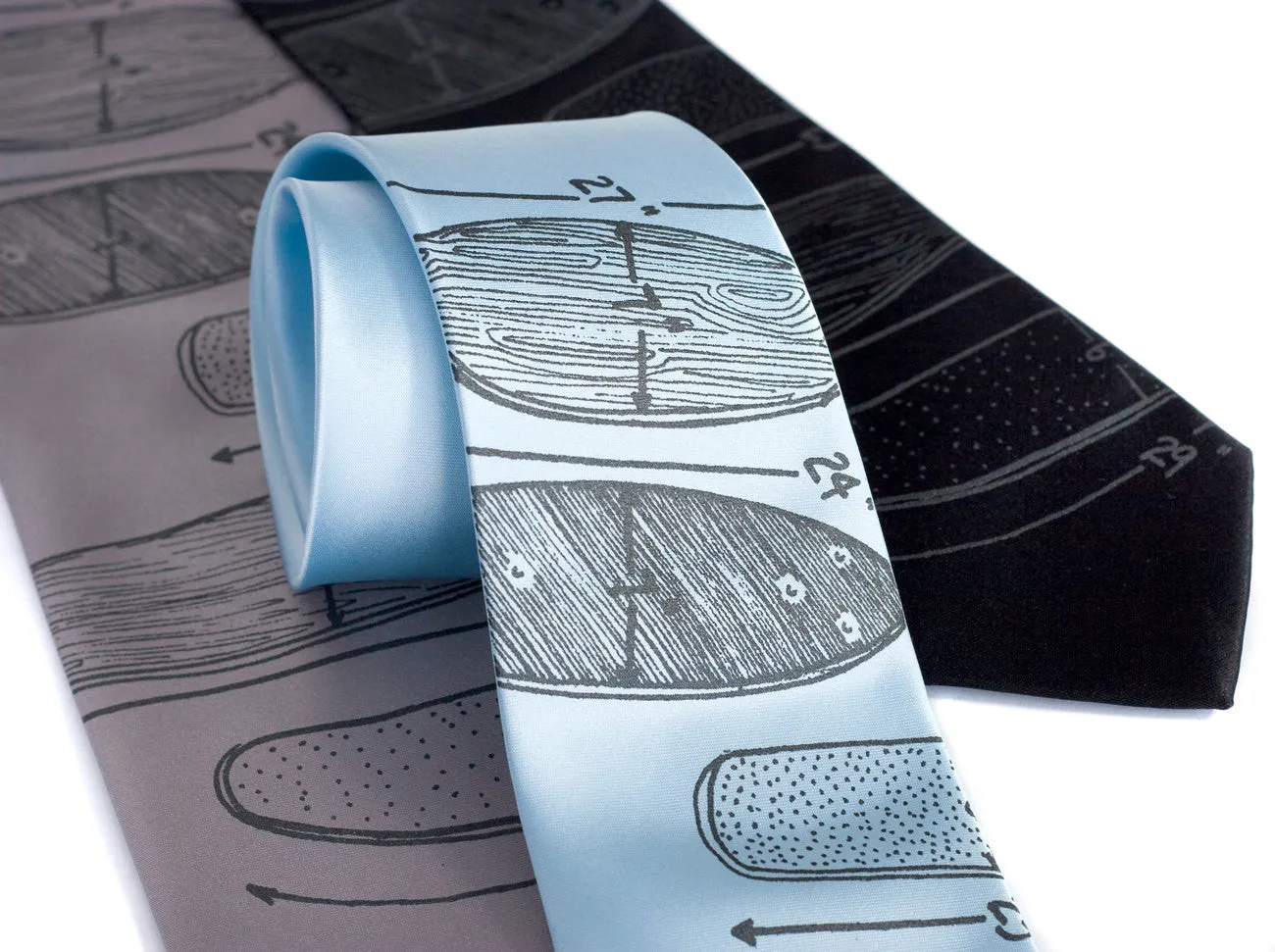 Skateboard Silk Necktie, "Skate or Tie"