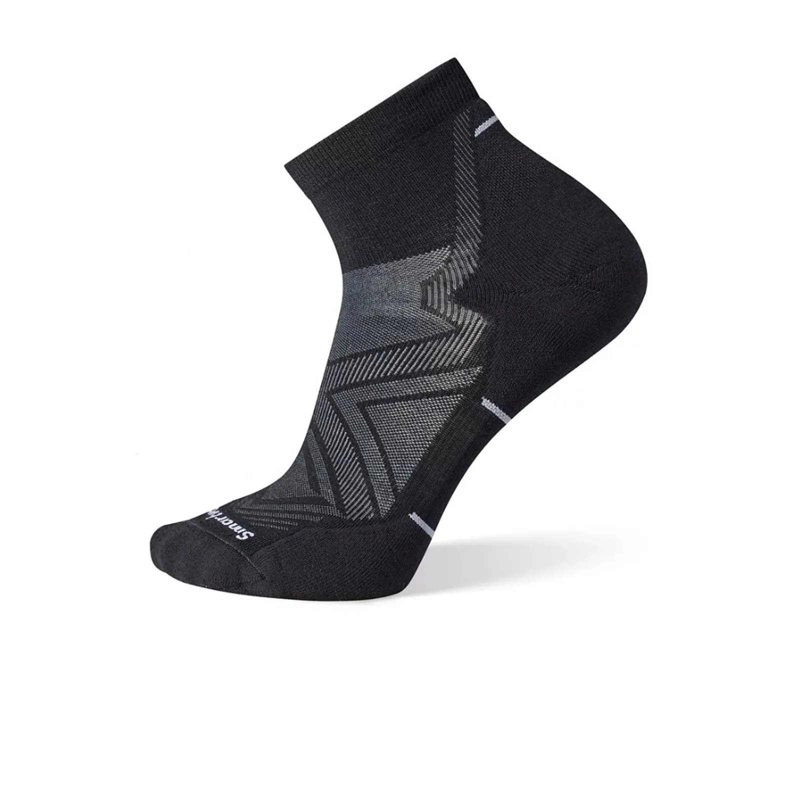 Smartwool Run Targeted Cushion Ankle Sock (Men) - Black