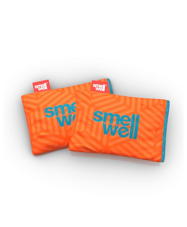 SmellWell Odour Eliminator Insert Pouches Geometric Orange