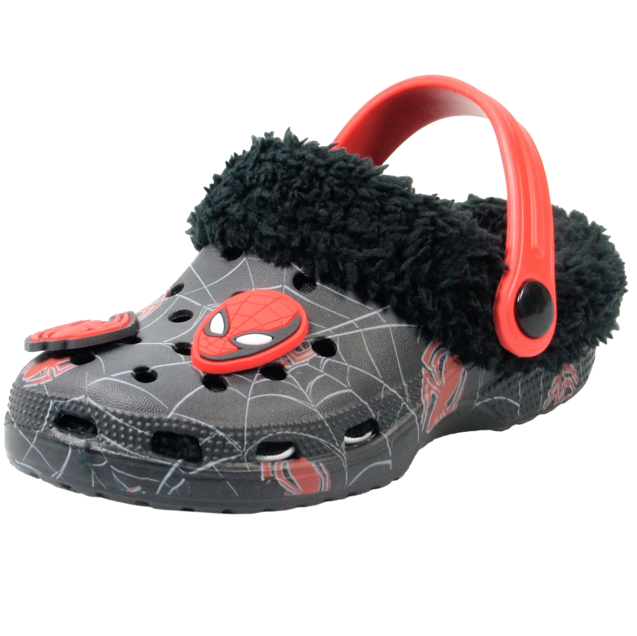 Spiderman Fur Clogs