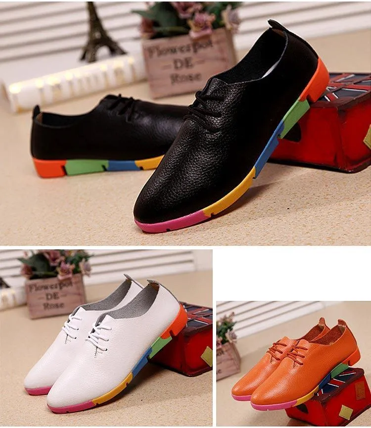 Stylish Genuine Leather Bunion Shoes for Women