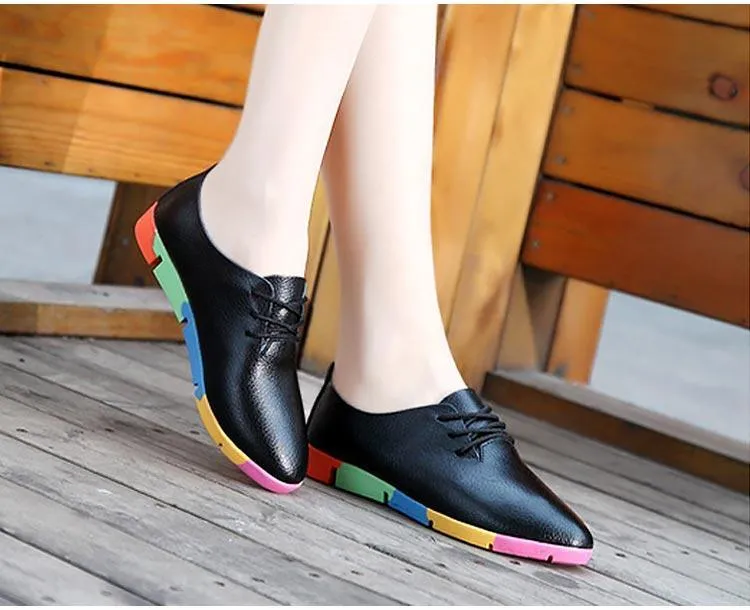 Stylish Genuine Leather Bunion Shoes for Women