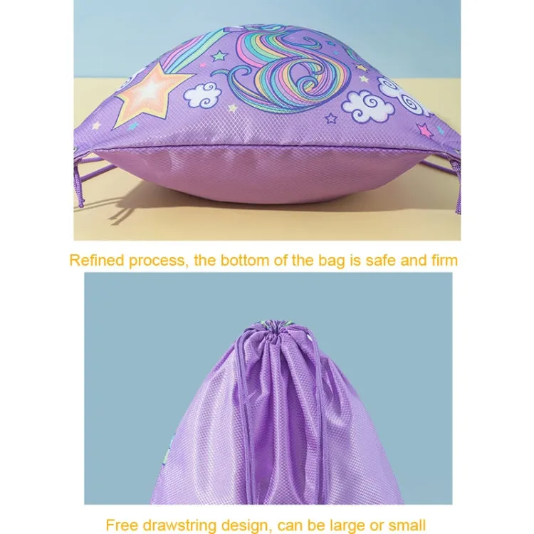 Swimming Bag Dry and Wet Separation Storage Bag Waterproof Beach Backpack, Color: Ferry Dinosaur