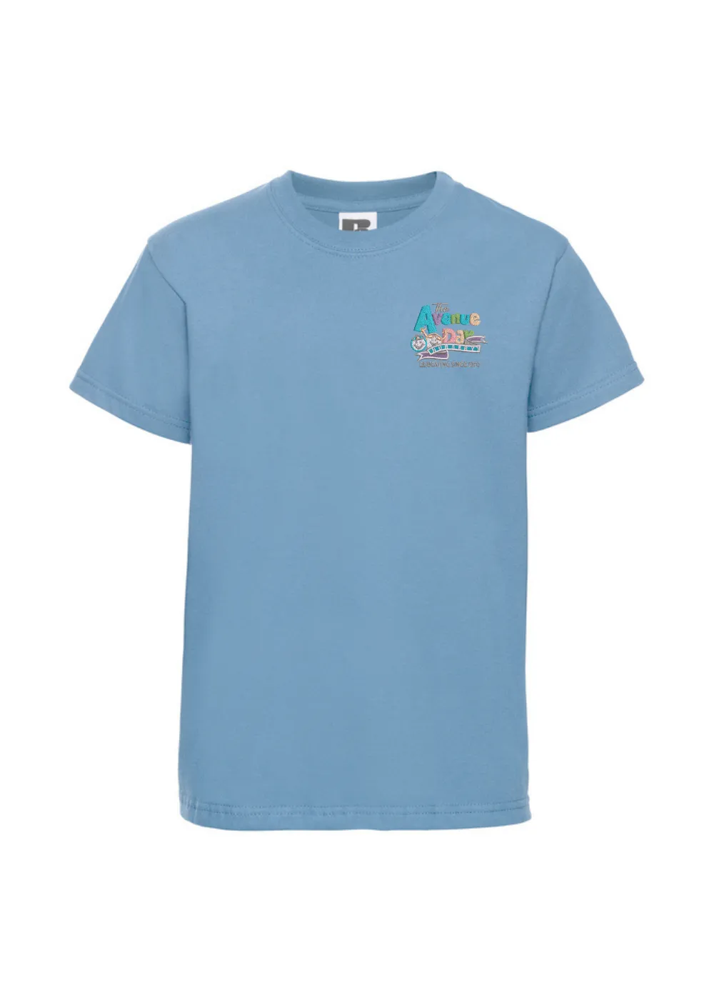 The Avenue Day Nursery Sky Sports T-shirt