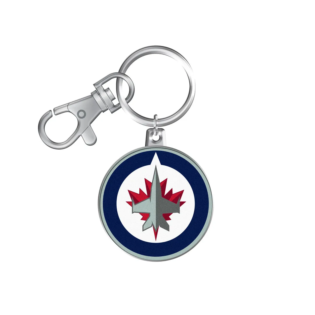 The Sports Vault NHL Winnipeg Jets Logo Key Chain